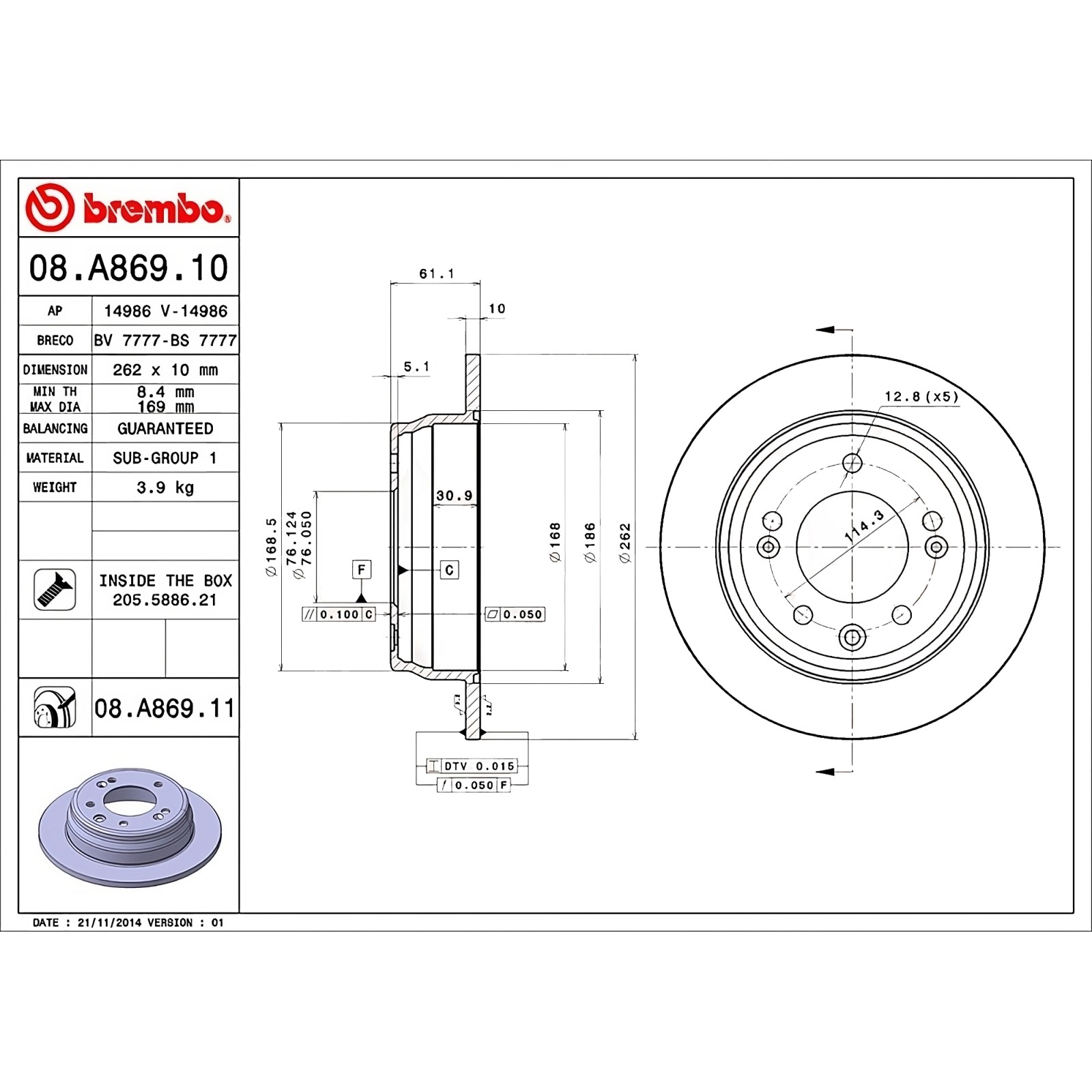BREMSKB078